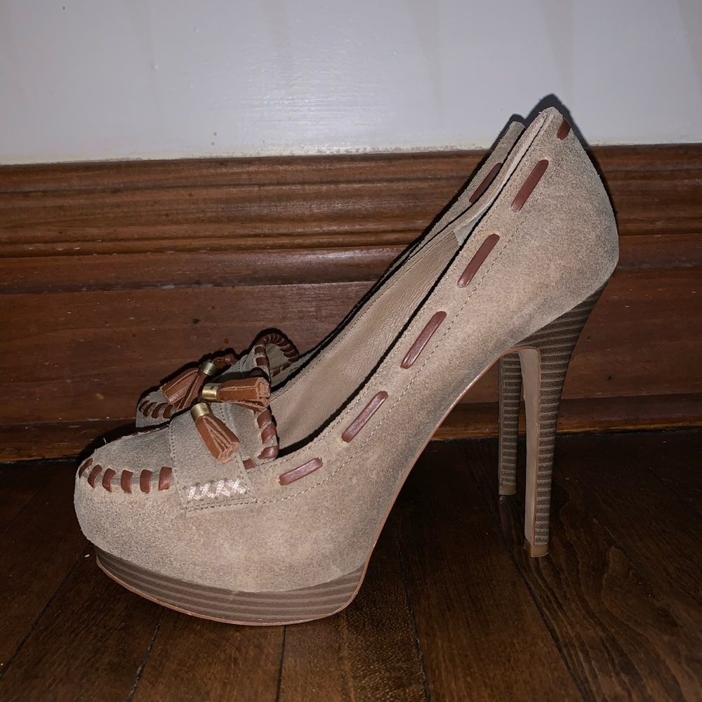 Jessica Simpson Loafer Heels